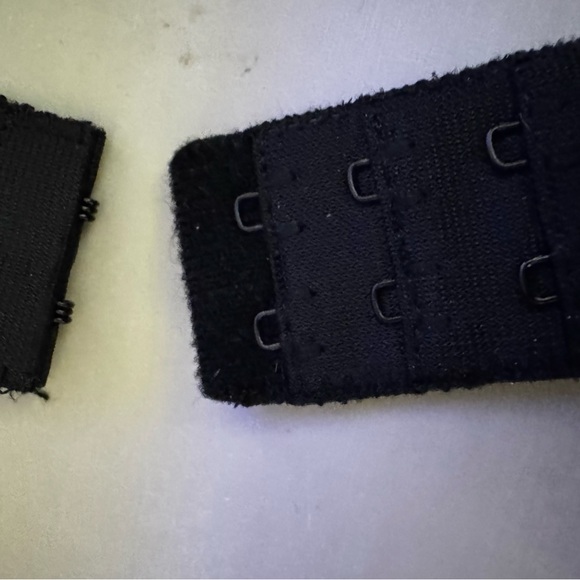 Elegant polka dot flowers embroider black  Lace Bra New without tags - Picture 9 of 13